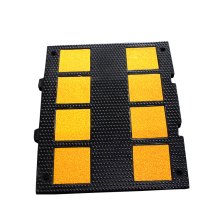 High Impact Resistance Rubber Driveway Safety Speed Bump for Car Parking